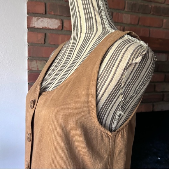 Jungmaven Button Front Jumper in Coyote Tan Sz XS - Picture 7 of 11